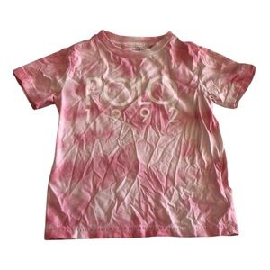 POLO 1992 Pink/Red Tie-dye T Shirt 3T